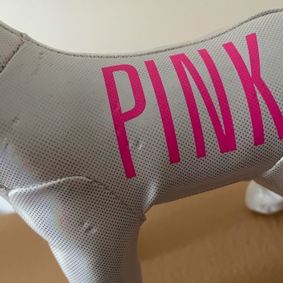 Pink mascot dog stuffed animal - Picture 6 of 6